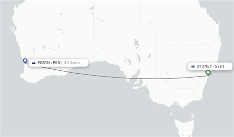 sydney to perth distance|Flight Time from Sydney, Australia to Perth, Australia